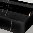 Aufsatzwaschbecken aus Feinsteinzeug in Marmoroptik, hergestellt in Italien – Cervia Viadurini