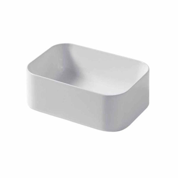 Aufsatzwaschbecken aus keramik l 35 cm made in italy leivi