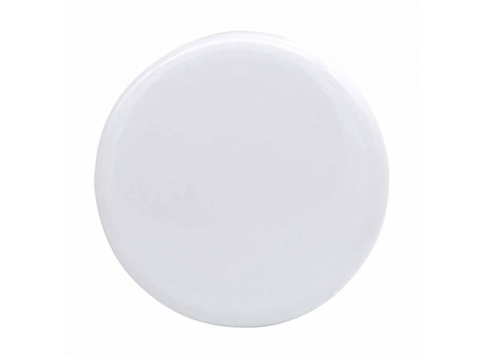 Modernes Waschtisch aus weißer oder farbiger Keramik Sun 85x37 cm Viadurini