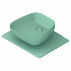 Modernes Aufsatzwaschbecken aus Keramik made in Italy, Reale Viadurini