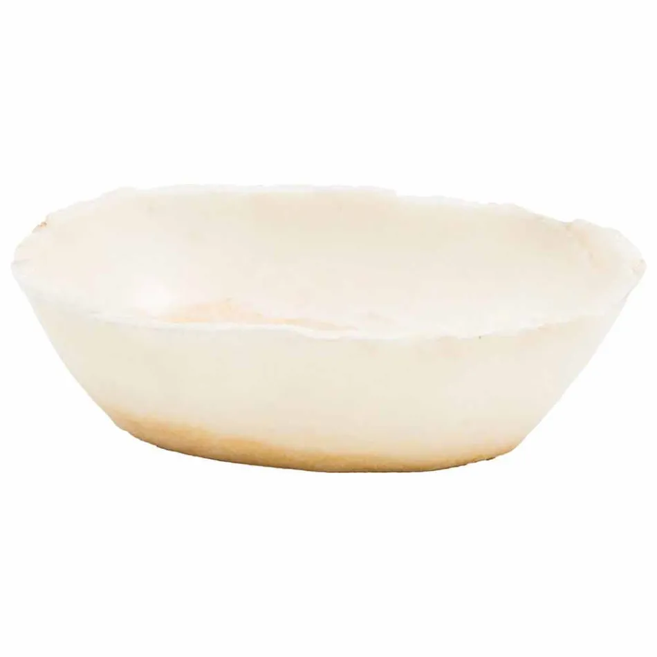 Handgearbeitetes Aufsatzwaschbecken aus Onyxstein - Barolo Viadurini