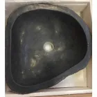 Waschbecken einzigen Stück Basalt in Hassan Lager Viadurini