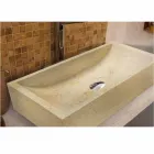 Arbeitsplatte Unterstützung Quadratisch Stein Natur Beige Jakarta Viadurini