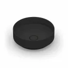 Rundes modernes Aufsatzwaschbecken aus Keramik made in Italy, Yoel Viadurini