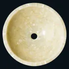 Runde Aufsatzwaschtisch in Kilian Honig Onyx Stein Viadurini