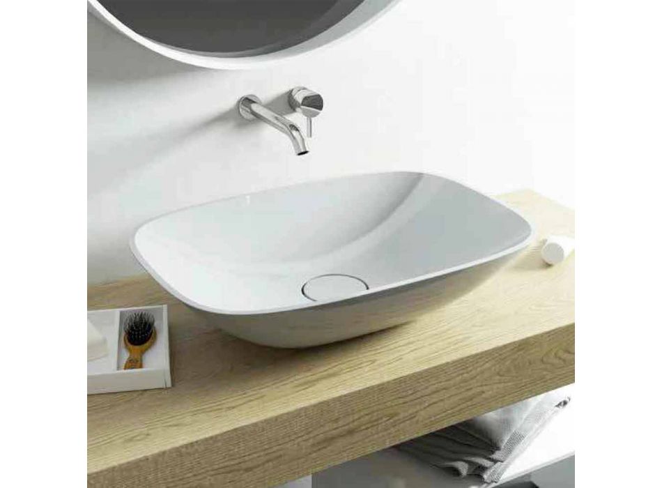 Freistehendes Waschbecken für modernes Badezimmer aus Italien Taormina Medium Viadurini