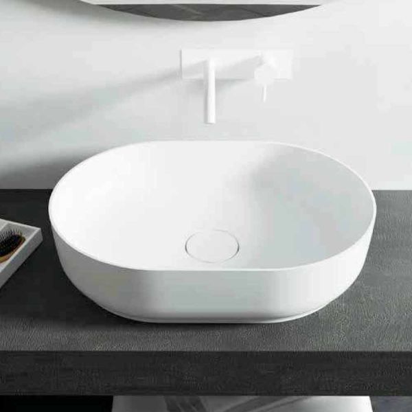 Design waschbecken freestanding in italien hergestellt dalmine medium
