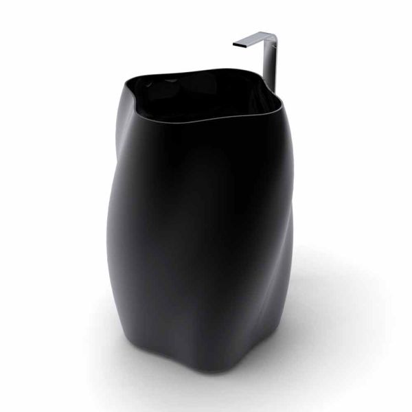 Freistehendes waschbecken in modernem design made in italy
