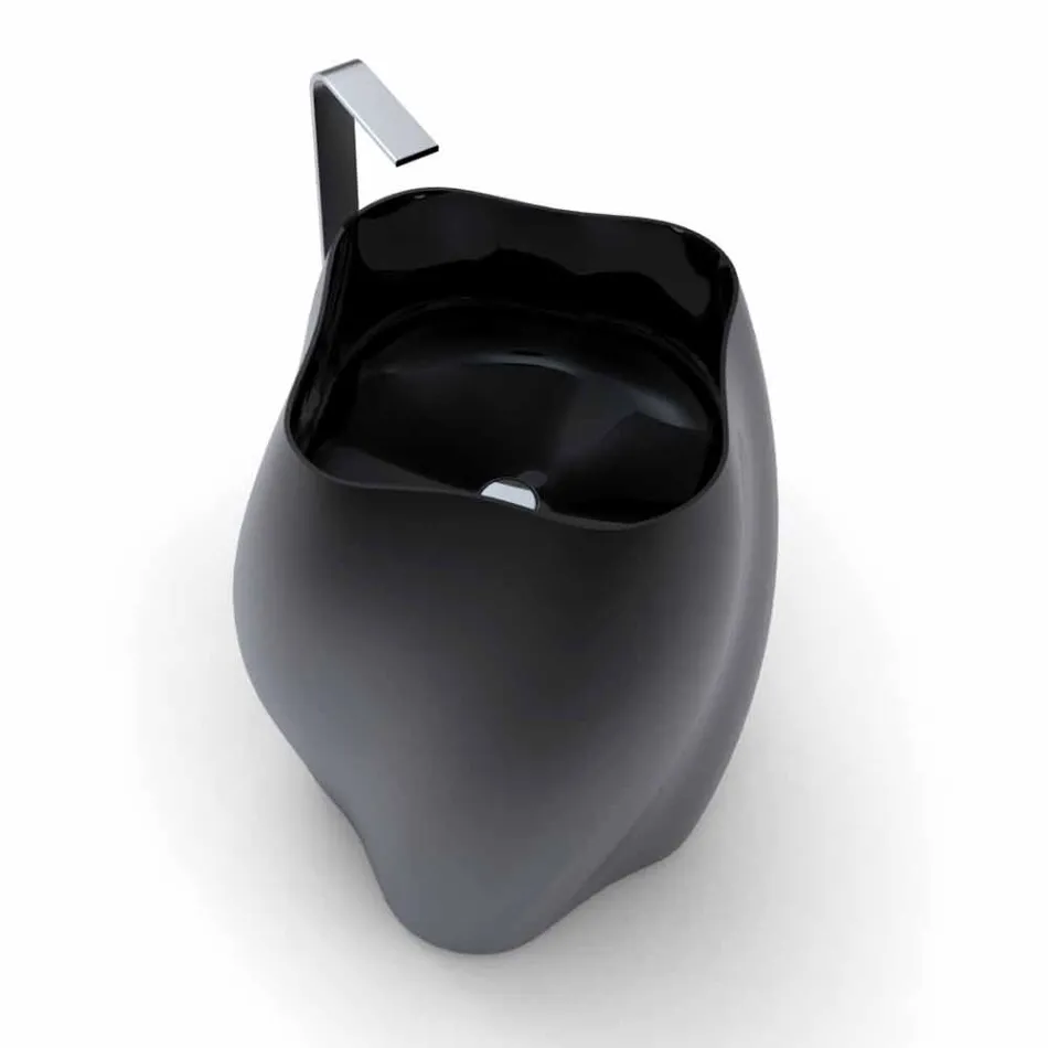 Freistehende Waschbecken aus modernem Design Blume made in Italy Viadurini