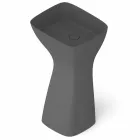 Freistehendes modernes Keramikwaschbecken made in Italy, Firmino Viadurini