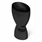 Modernes freistehendes Keramikwaschbecken made in Italy, Basile Viadurini