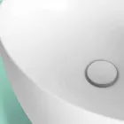 Modernes freistehendes Keramikwaschbecken made in Italy, Basile Viadurini