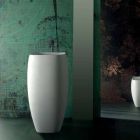 Freistehendes Keramikwaschbecken Gaiola im modernen Design, made in Italy Viadurini