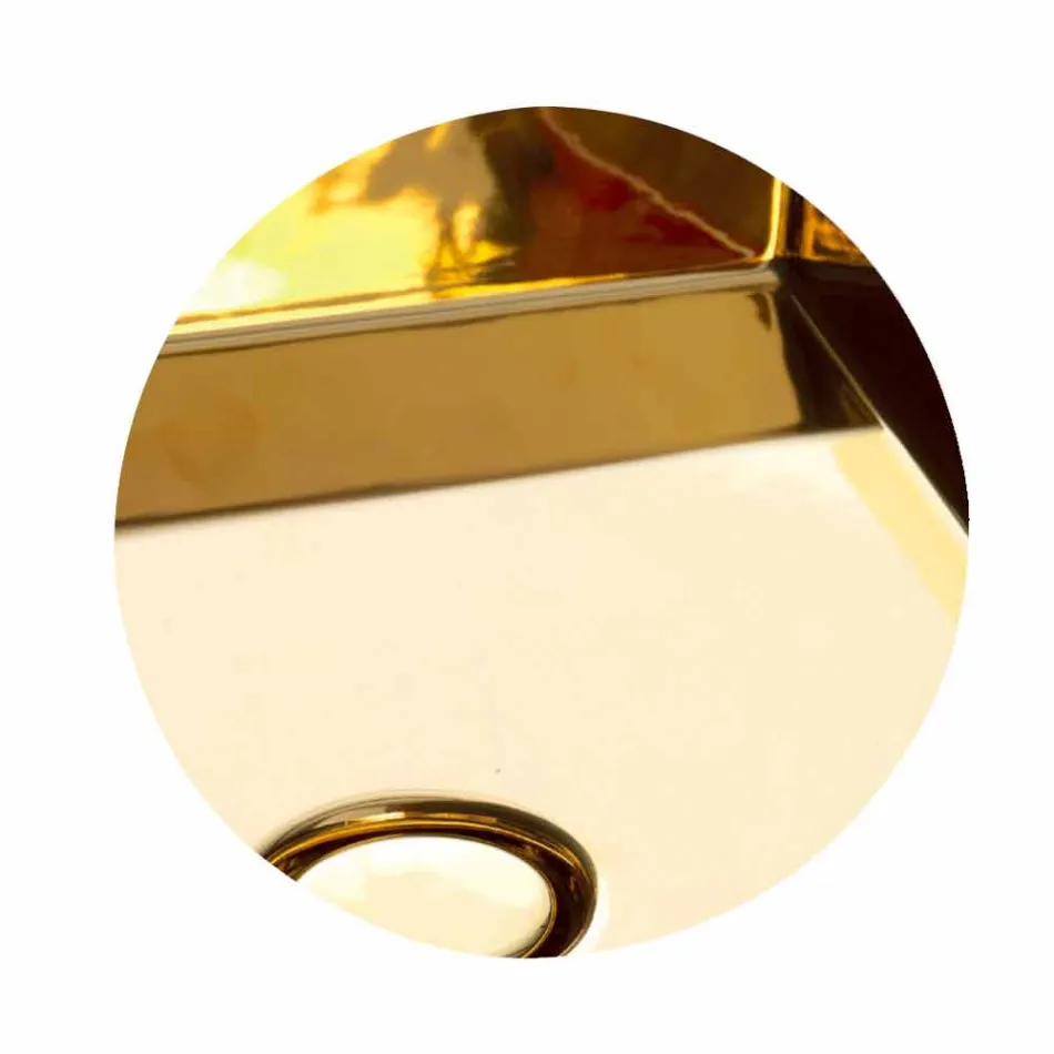 Freistehendes Keramikwaschbecken Gaiola im modernen Design, made in Italy Viadurini