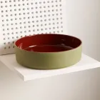 Waschbecken aus Feinsteinzeug in verschiedenen Ausführungen, hergestellt in Italien – Umschlag Viadurini