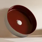 Waschbecken aus Feinsteinzeug in verschiedenen Ausführungen, hergestellt in Italien – Umschlag Viadurini