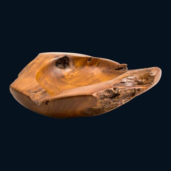 Handgemachtes design-aufsatzwaschbecken aus teakholz nemo