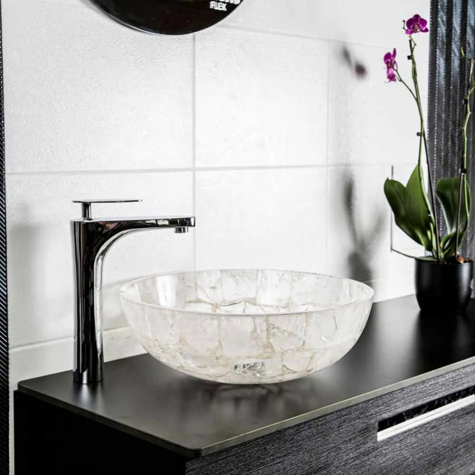 Design Stone Countertop Waschbecken - Baceno Viadurini