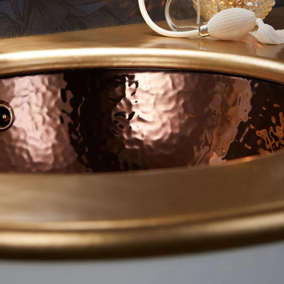 Einbauwaschbecken aus Schamotteton in 3 Ausführungen, hergestellt in Italien – Erioli Viadurini