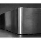 Quadratisches Aufsatzwaschbecken aus Edelstahl in verschiedenen Ausführungen – Calendula Viadurini