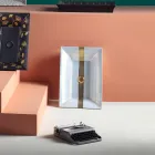 Halbeinbauwaschbecken aus Schamotteton in verschiedenen Ausführungen, hergestellt in Italien – Ultima Viadurini