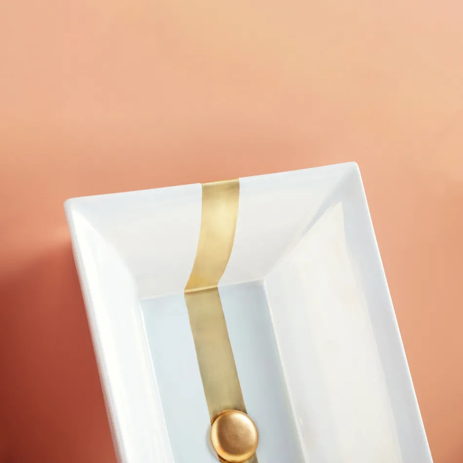 Halbeinbauwaschbecken aus Schamotteton in verschiedenen Ausführungen, hergestellt in Italien – Ultima Viadurini