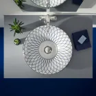 Halbeinbauwaschbecken aus Schamottstein in verschiedenen Ausführungen, hergestellt in Italien – Capatosta Viadurini