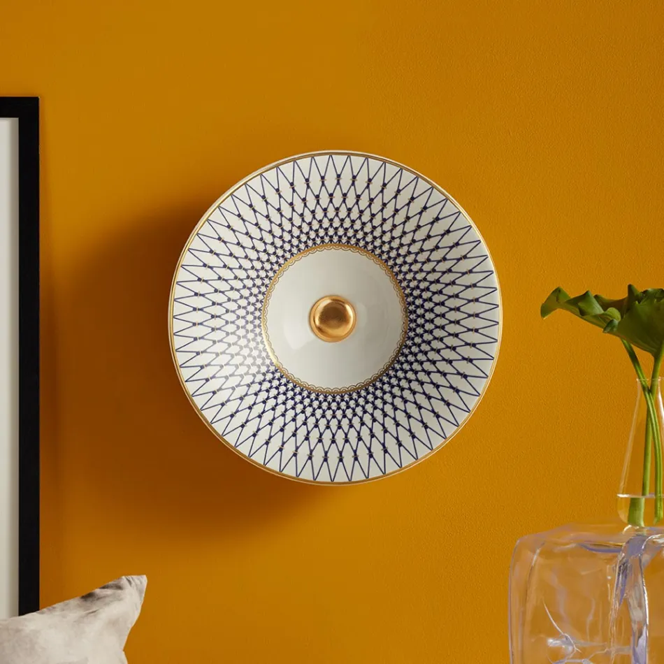 Halbeinbauwaschbecken aus hochwertigem französischem Porzellan – Pausa Viadurini