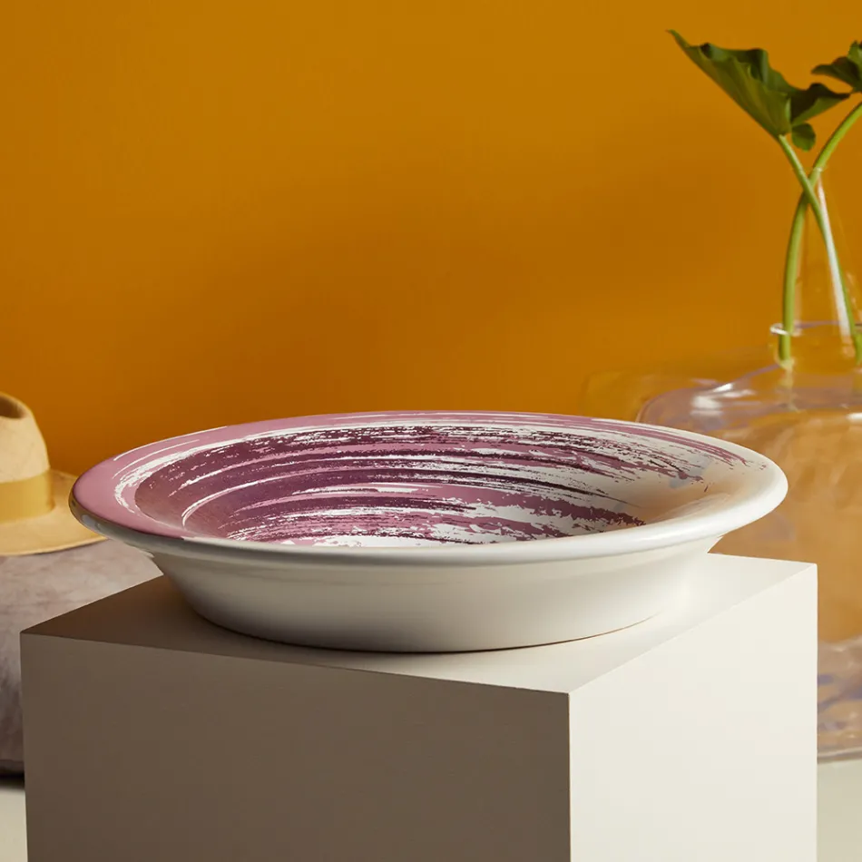 Halbeinbauwaschbecken aus hochwertigem französischem Porzellan – Pausa Viadurini