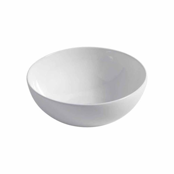 Aufsatzspüle aus sphärischer keramik Ø40cm made in italy leivi