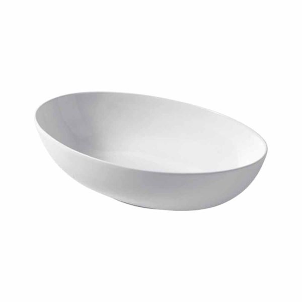 Aufsatzspüle aus sphärischer keramik Ø60cm made in italy leivi
