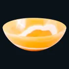 Aufsatzwaschtisch in orange Onyx Stein Aris Viadurini