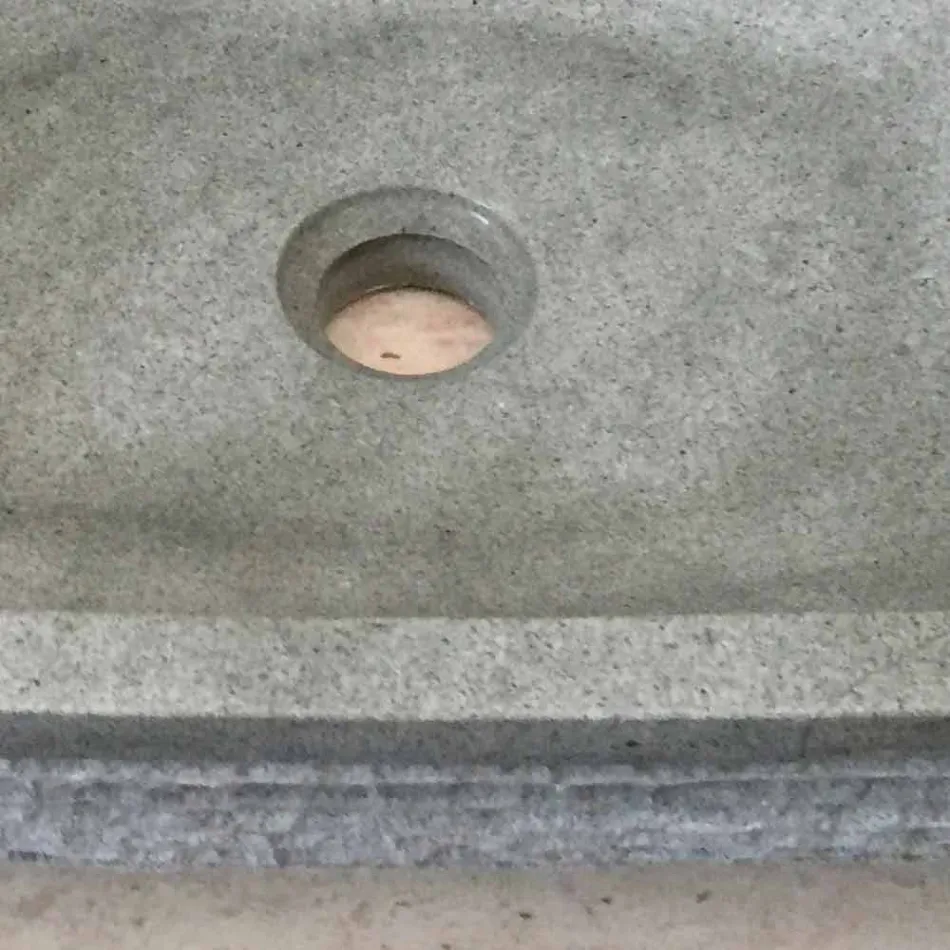 Grünes Aufsatzwaschbecken aus Hilda-Stein Viadurini