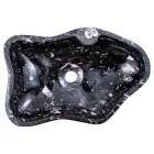 Moderne Marmorwaschbecken mit Fossilien - Burgeo Viadurini