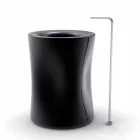 Modernes freistehendes Säulenwaschbecken, hergestellt in Italien, Syrakus Viadurini