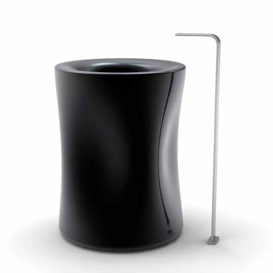 Modernes freistehendes Säulenwaschbecken, hergestellt in Italien, Syrakus Viadurini