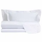 Baumwollsatinplatten für Doppelbett Solid Color - Freesia Viadurini