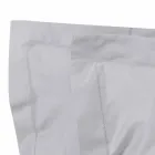 Einfarbige Blätter komplett in Baumwollsatin für Doppelbett - Hibiskus Viadurini