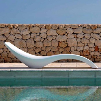 Modernes Design Chaiselongue aus farbigem Polyethylen - Cloe von Myyour