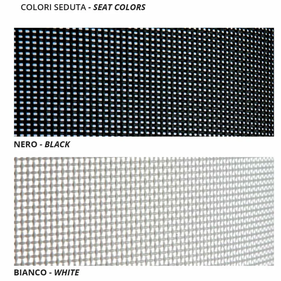 Made in Italy Stapelbares Gartenbett 2 Stück - Aberdeen Viadurini