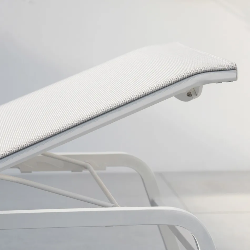 Made in Italy Stapelbares Gartenbett 2 Stück - Aberdeen Viadurini