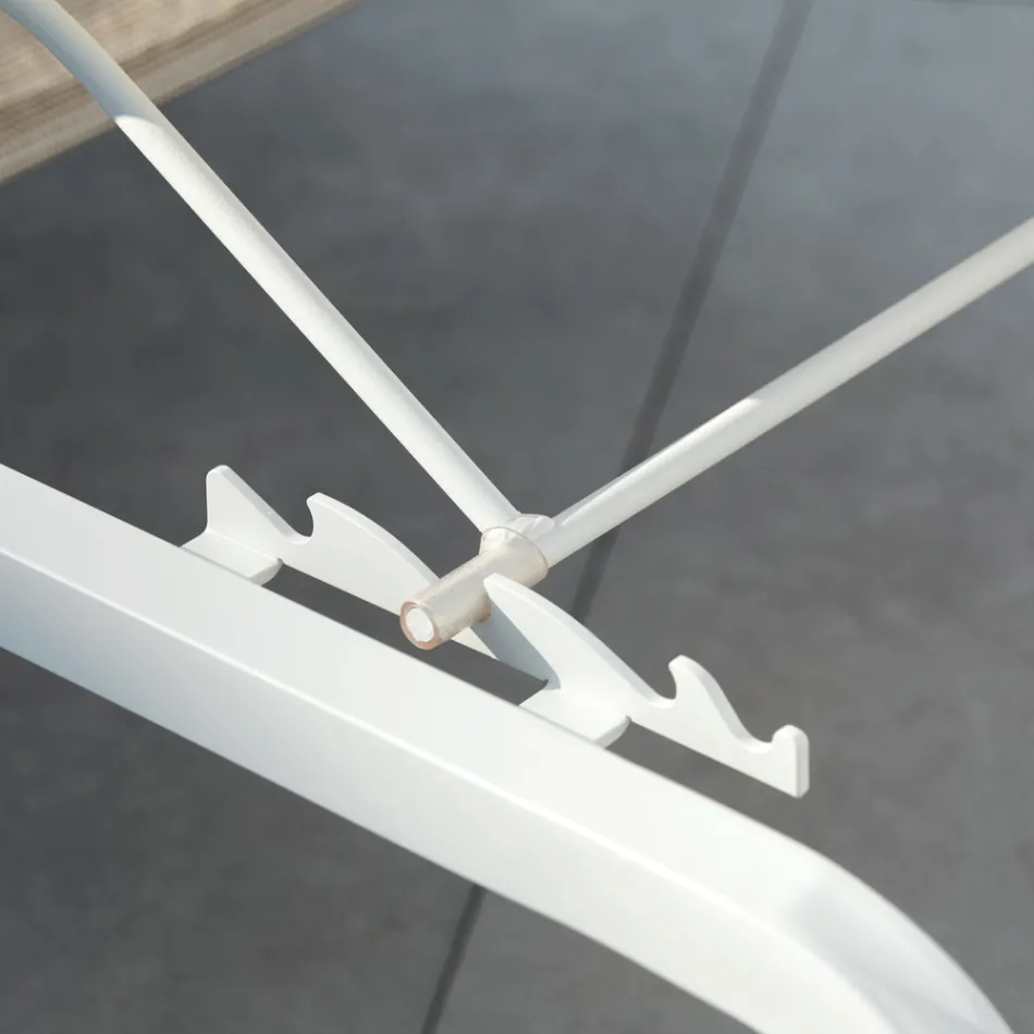 Made in Italy Stapelbares Gartenbett 2 Stück - Aberdeen Viadurini