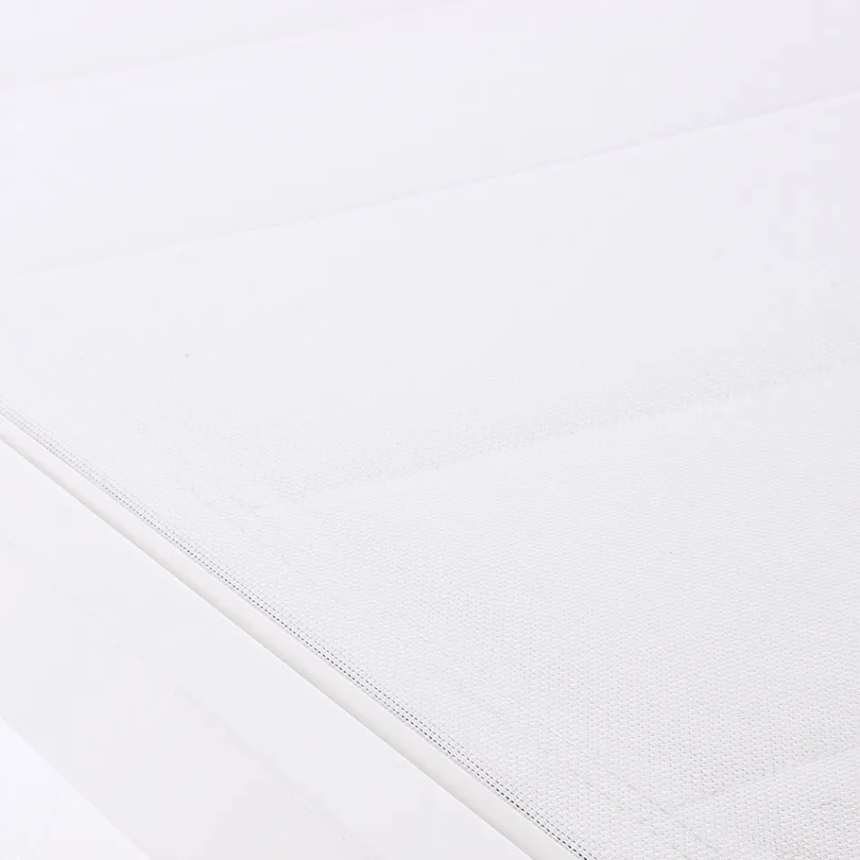 Moderne Garten-Sonnenliege aus Aluminium mit Rädern für den Außenbereich – Franz Viadurini