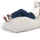 Maestrale Indoor-Wohnzimmerbett aus weißem Leinenstoff Viadurini