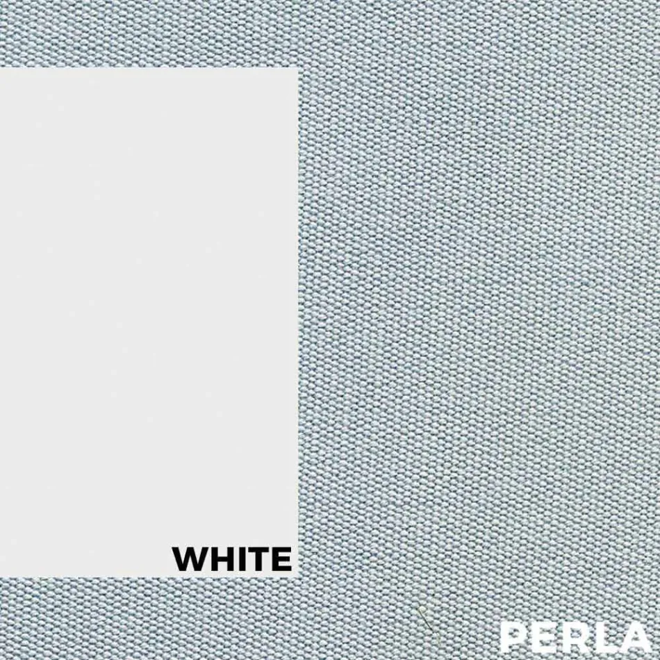 Doppelte Sonnenliege im Freien aus Aluminium und Leinwand - Gioacchino Viadurini