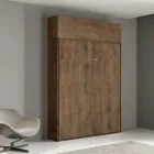 Vertikales Klappbett mit Wandelement - Magiccompare Viadurini