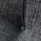 Doppelbett 160x190 mit vertikalen geprägten Kordeln - Maske Viadurini