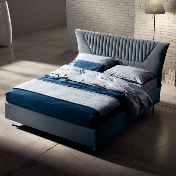 Doppelbett 160x190 mit steppeinsätzen mit breiten latten - fresh