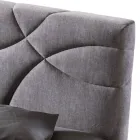 Doppelbett 160x190 mit Steppung aus Querbögen - Sonnenblume Viadurini