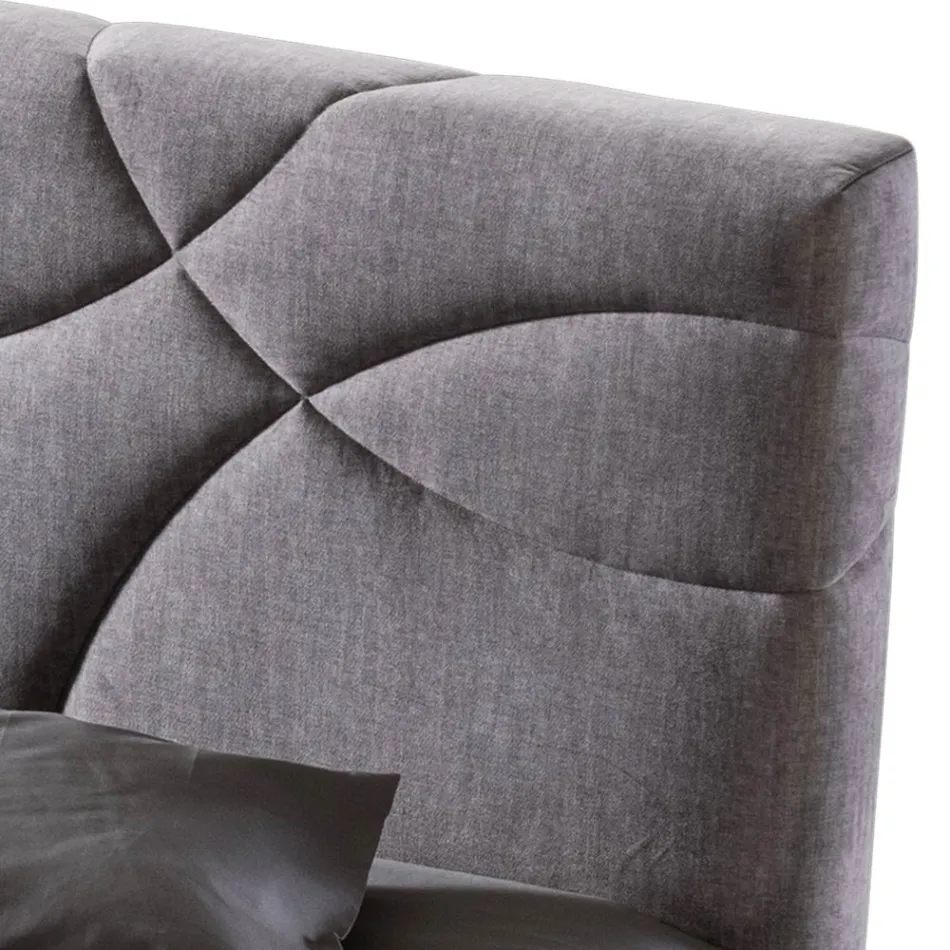 Doppelbett 160x190 mit Steppung aus Querbögen - Sonnenblume Viadurini